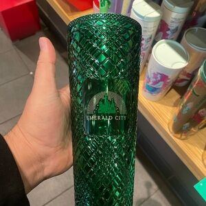 Starbucks Wicked Emerald Green Textured Tumbler